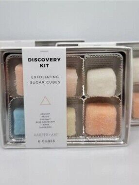 3/$24 Harper+Ari Scrub Cubes, Body Scrub Gift Set - NEW in Box